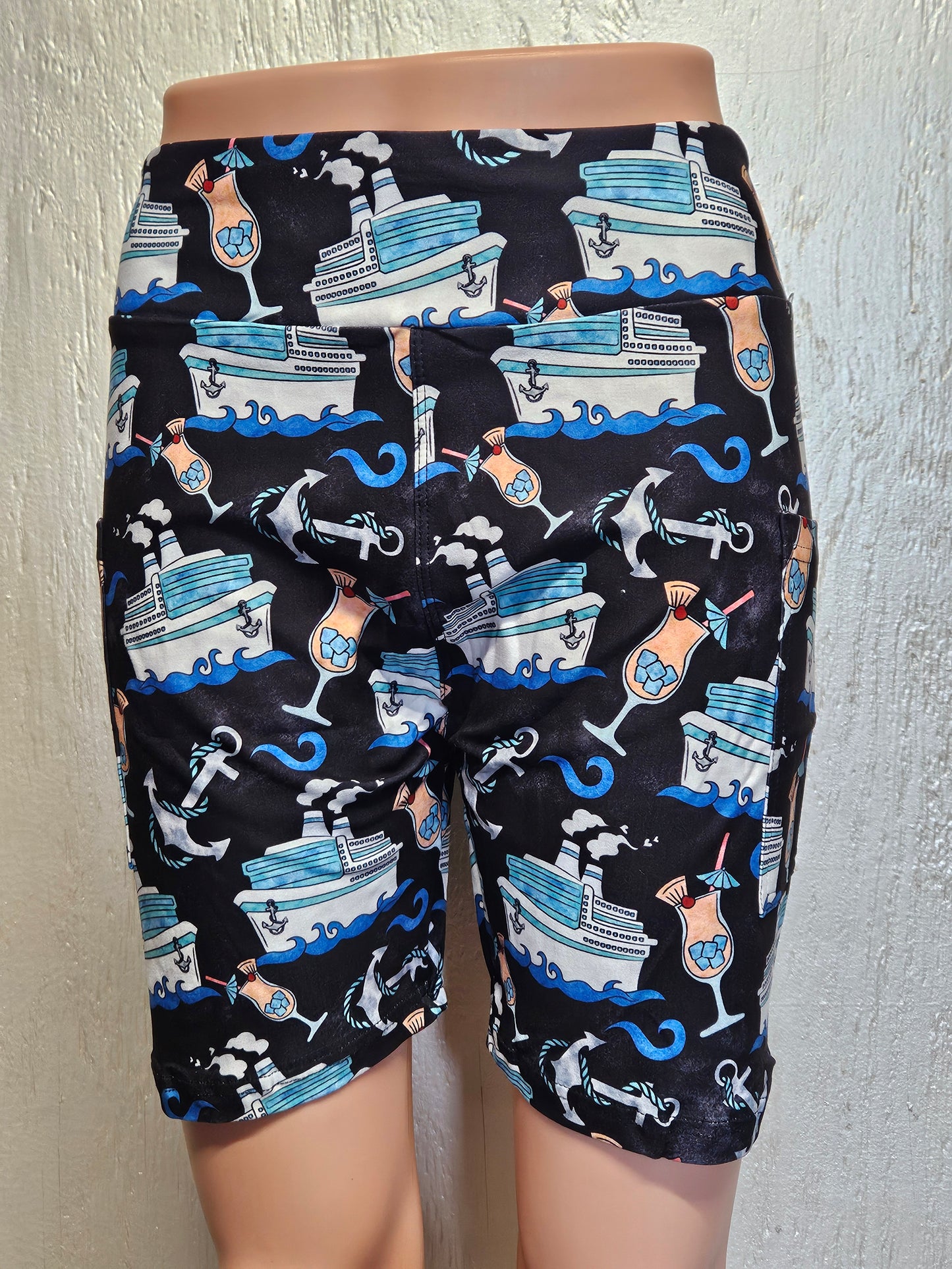 Let's Cruise capris, skorts, and bikers shorts with pockets