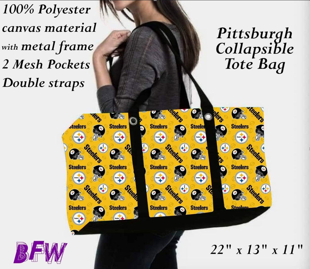 Pittsburgh tote with 2 inside mesh pockets