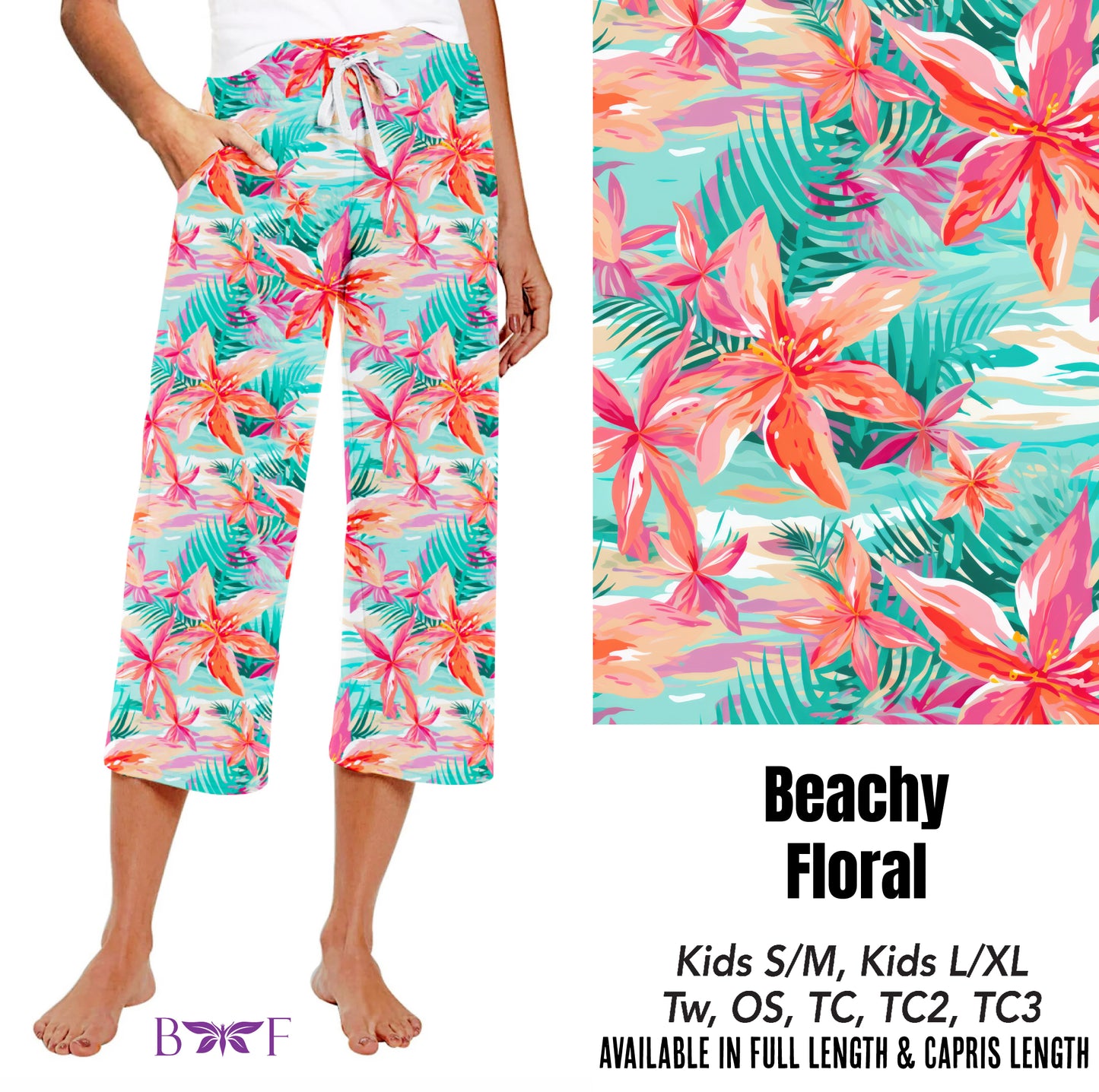 Beachy floral preorder#0515