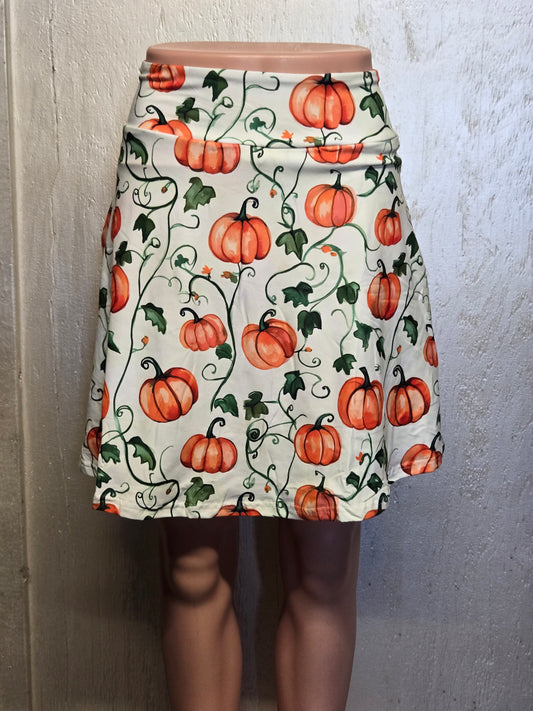 Pumpkin vines leggings, capris and skorts with pockets