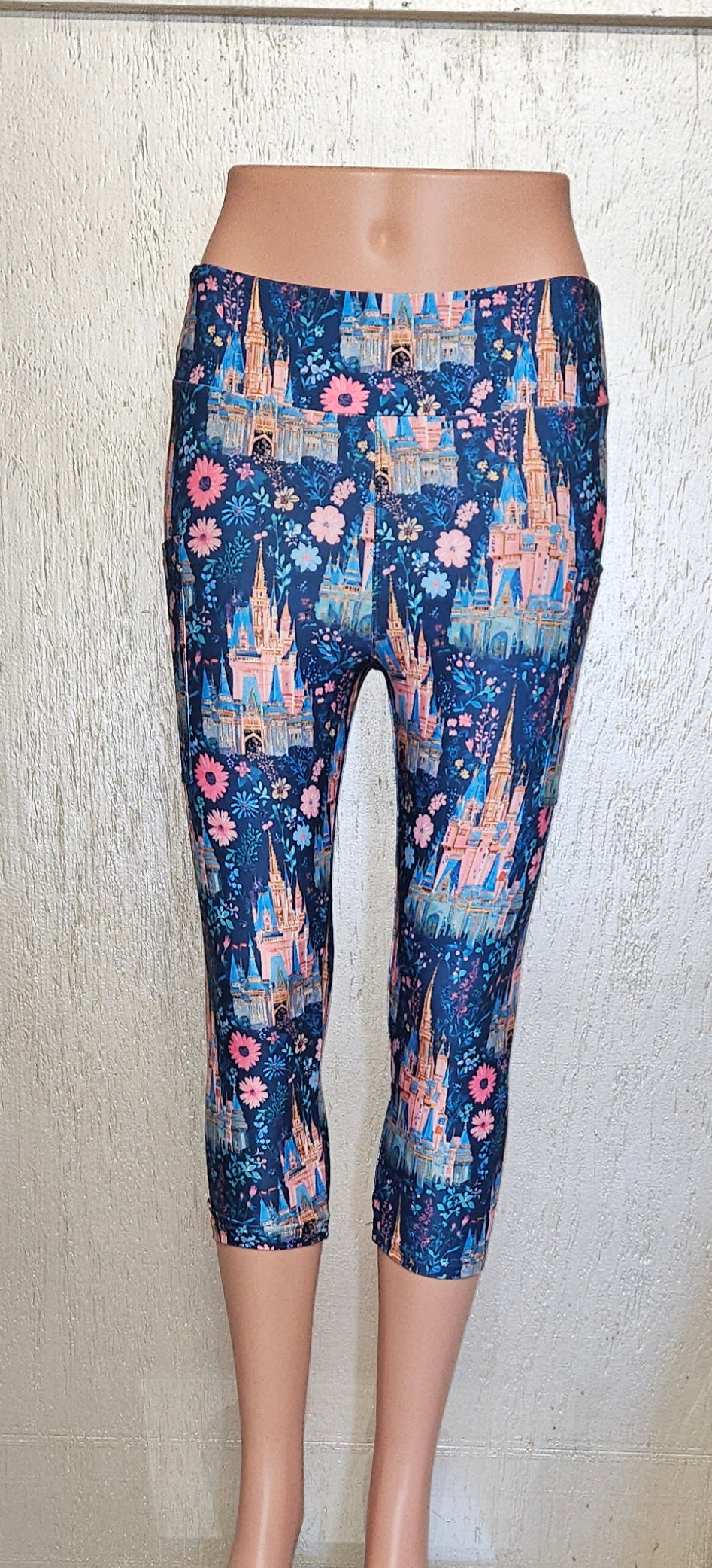 Flower Castle leggings, capris and skorts with pockets