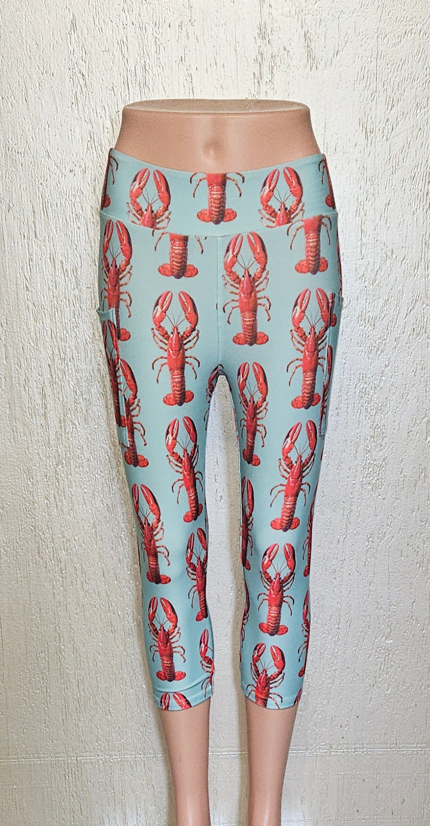 Lobster capris with pockets