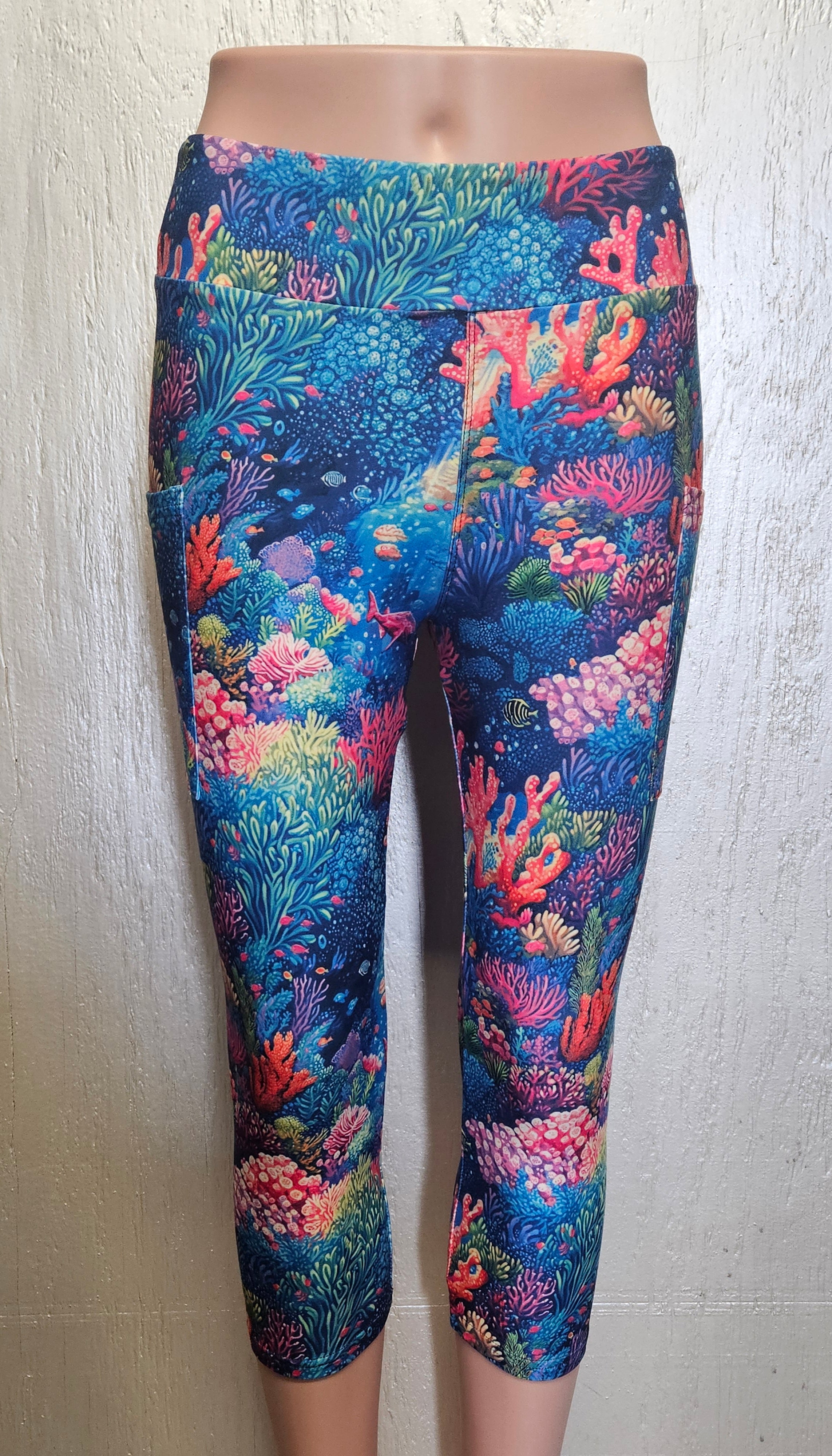 Underwater 12 capris with pockets – Brylah Fashions Wholesale