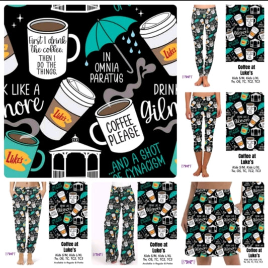 Coffee at Luke's leggings with pockets
