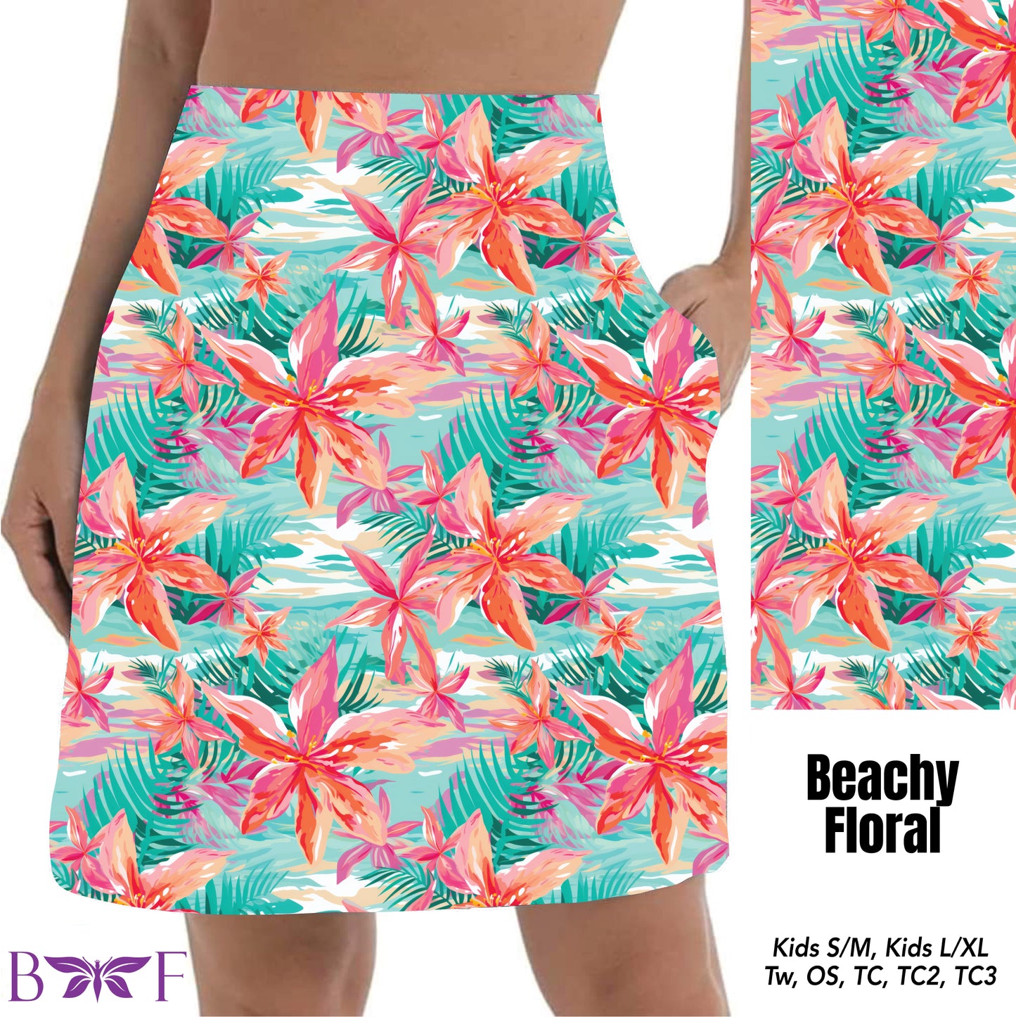 Beachy floral preorder#0515