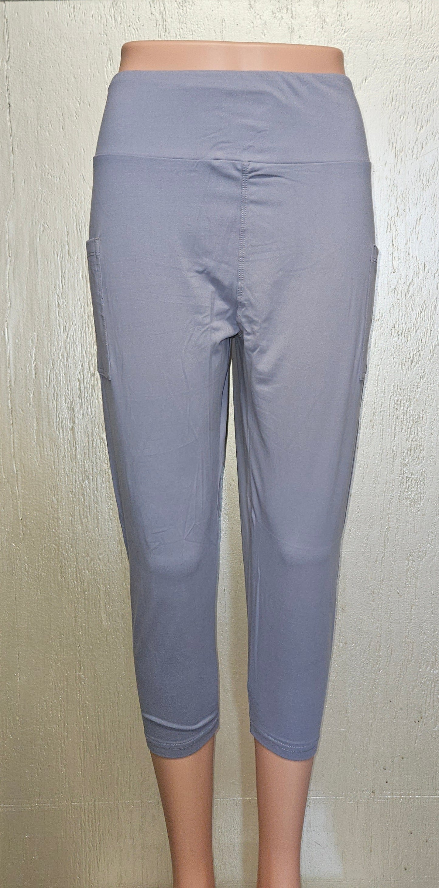 Light Purple capris and shorts with pockets