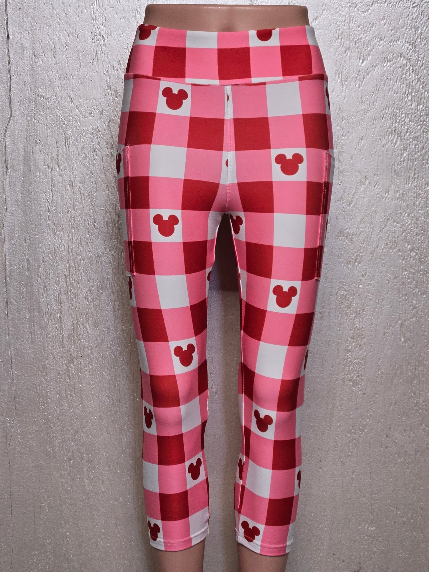 Valentine's mouse skorts and capris with pockets