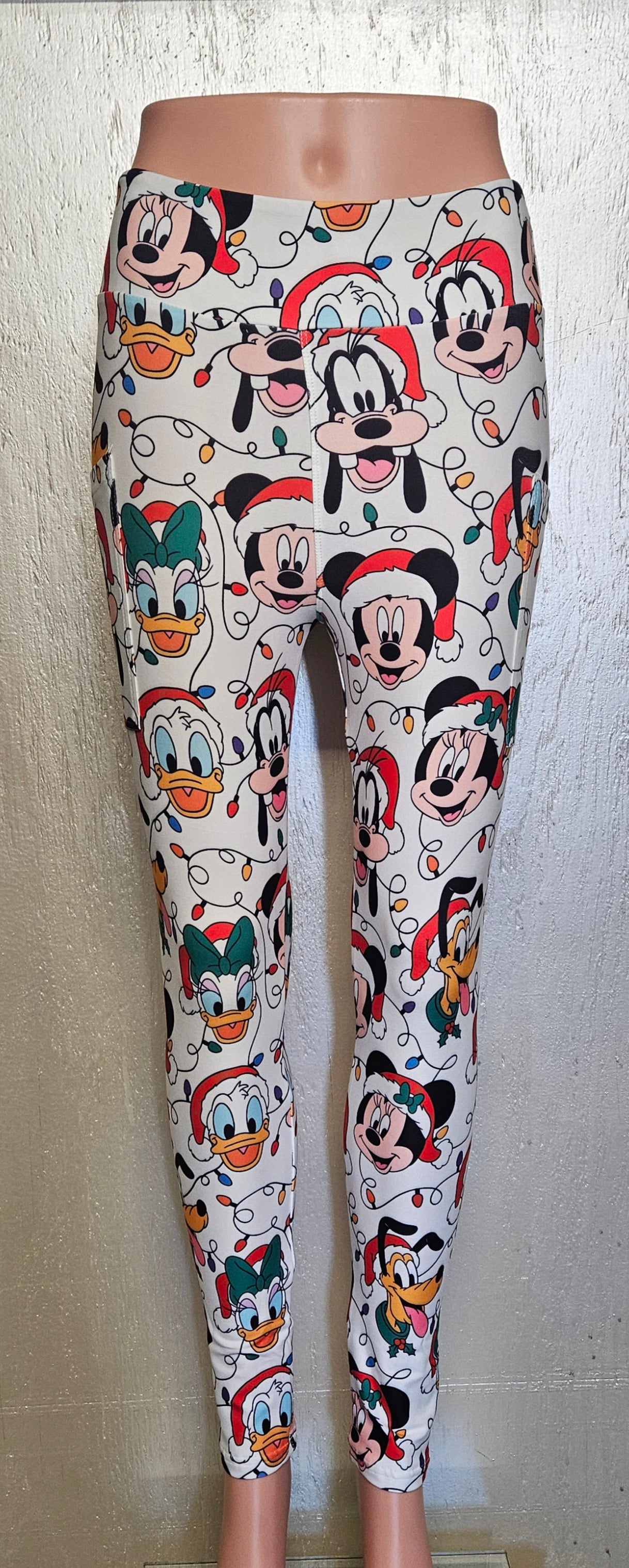 Mouse Lights leggings, capris, and skorts with pockets