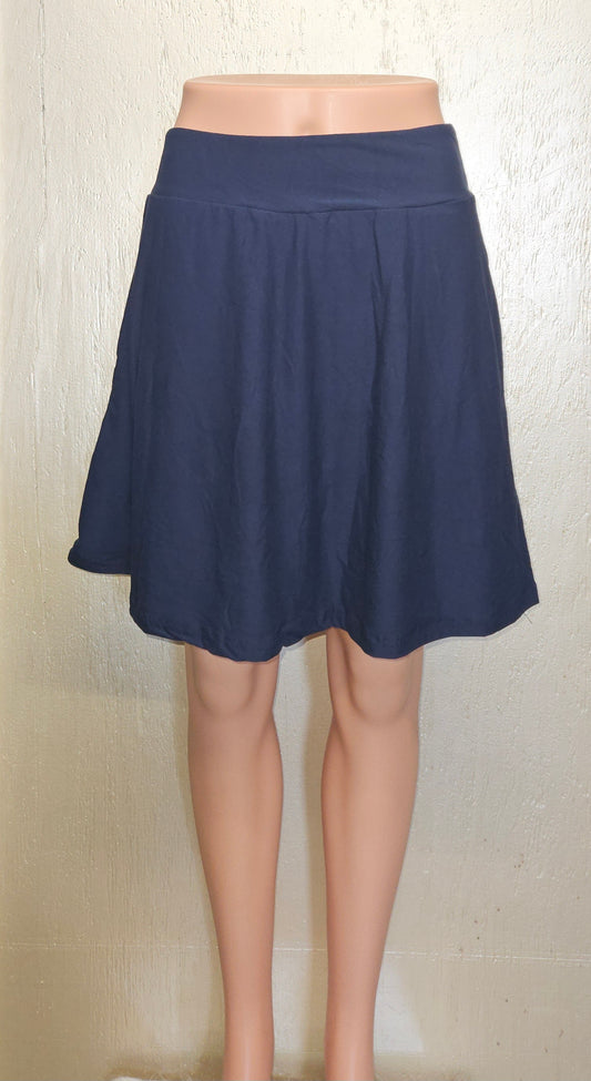 Navy skorts