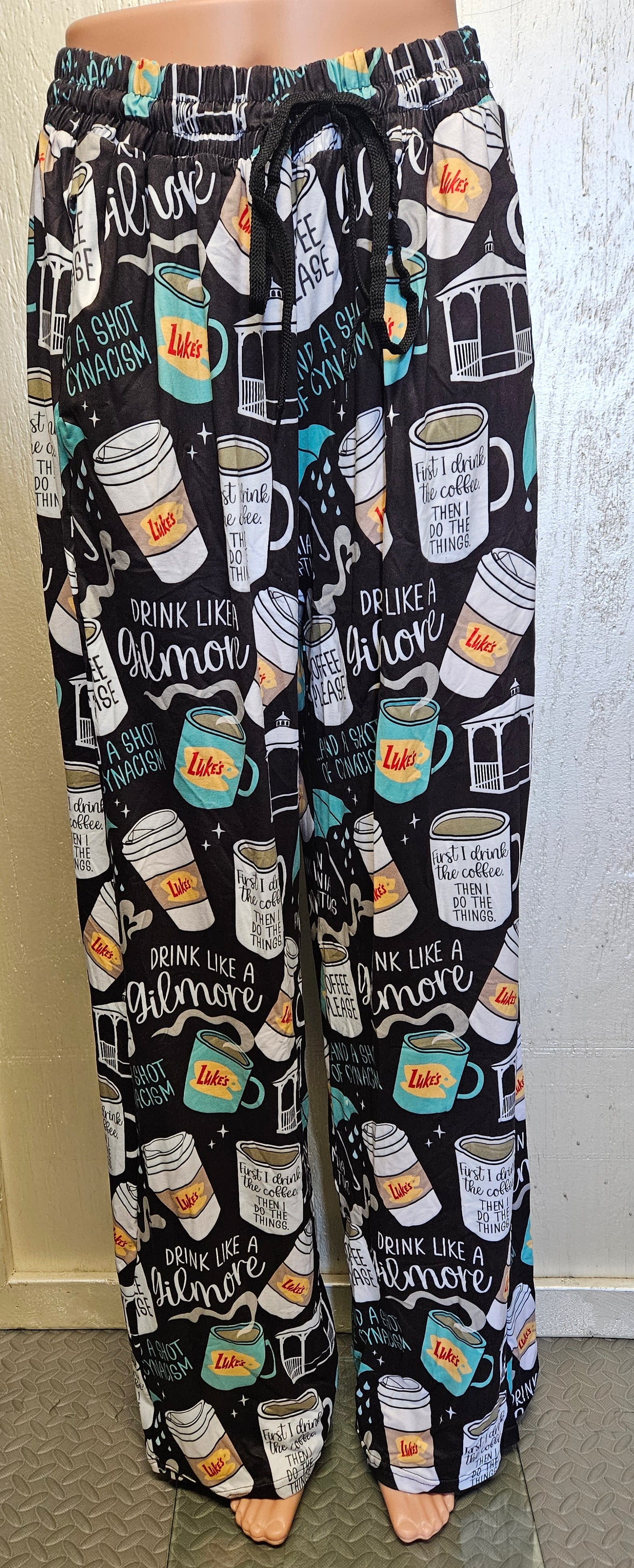 Coffee at Luke's leggings, capris, loungers, and joggers with pockets