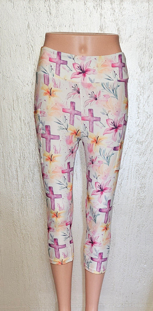 Lillies and Crosses capris and skorts with pockets