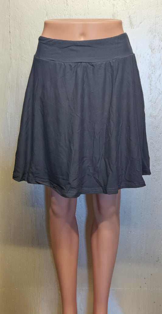 Solid Grey Skort