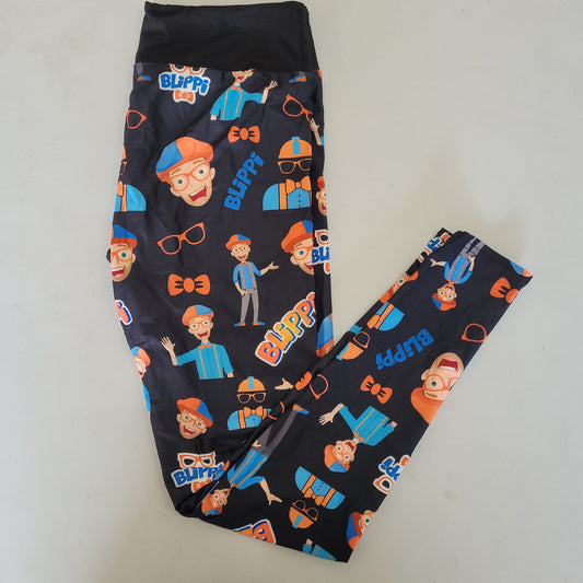 Blippi leggings without pockets