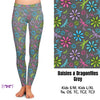 Load image into Gallery viewer, Daisies &amp; Dragonflies Grey Capris and shorts
