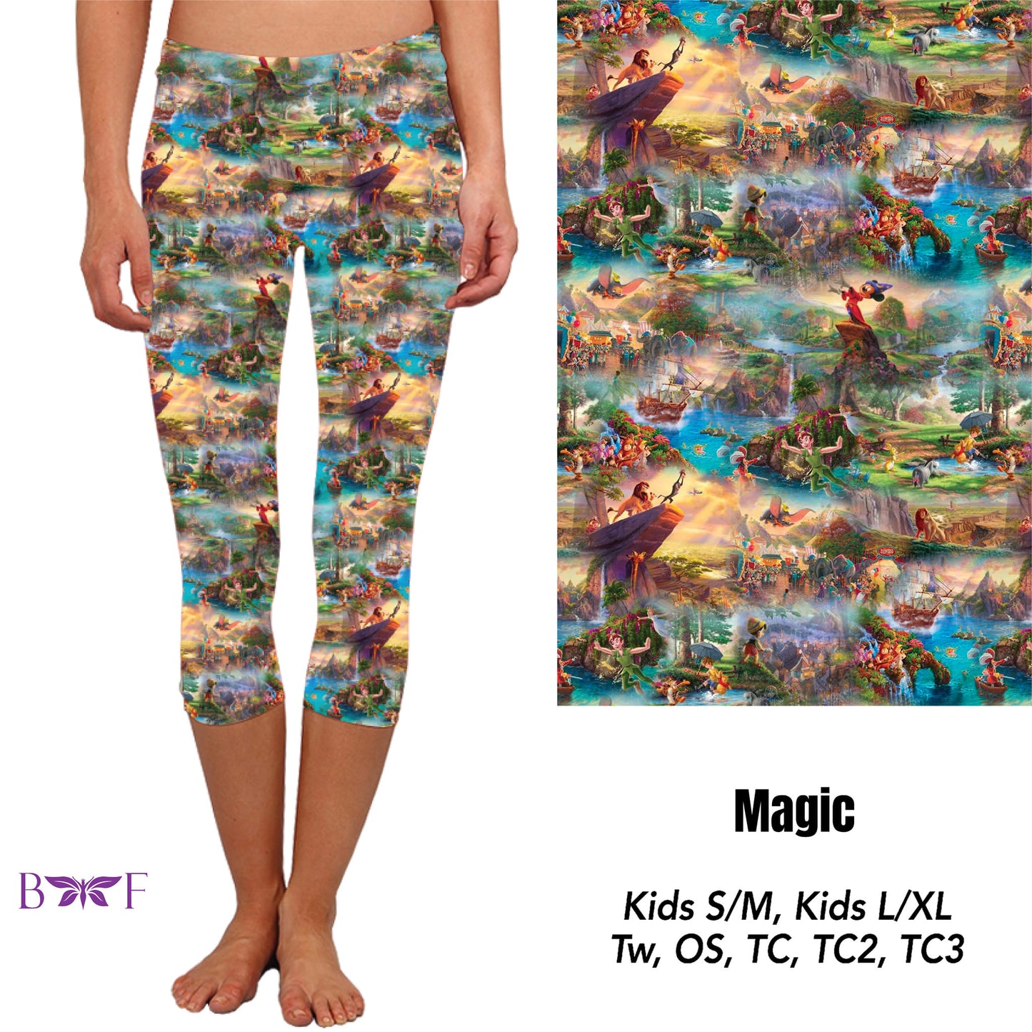 Magic Leggings ,Capris and shorts with pockets