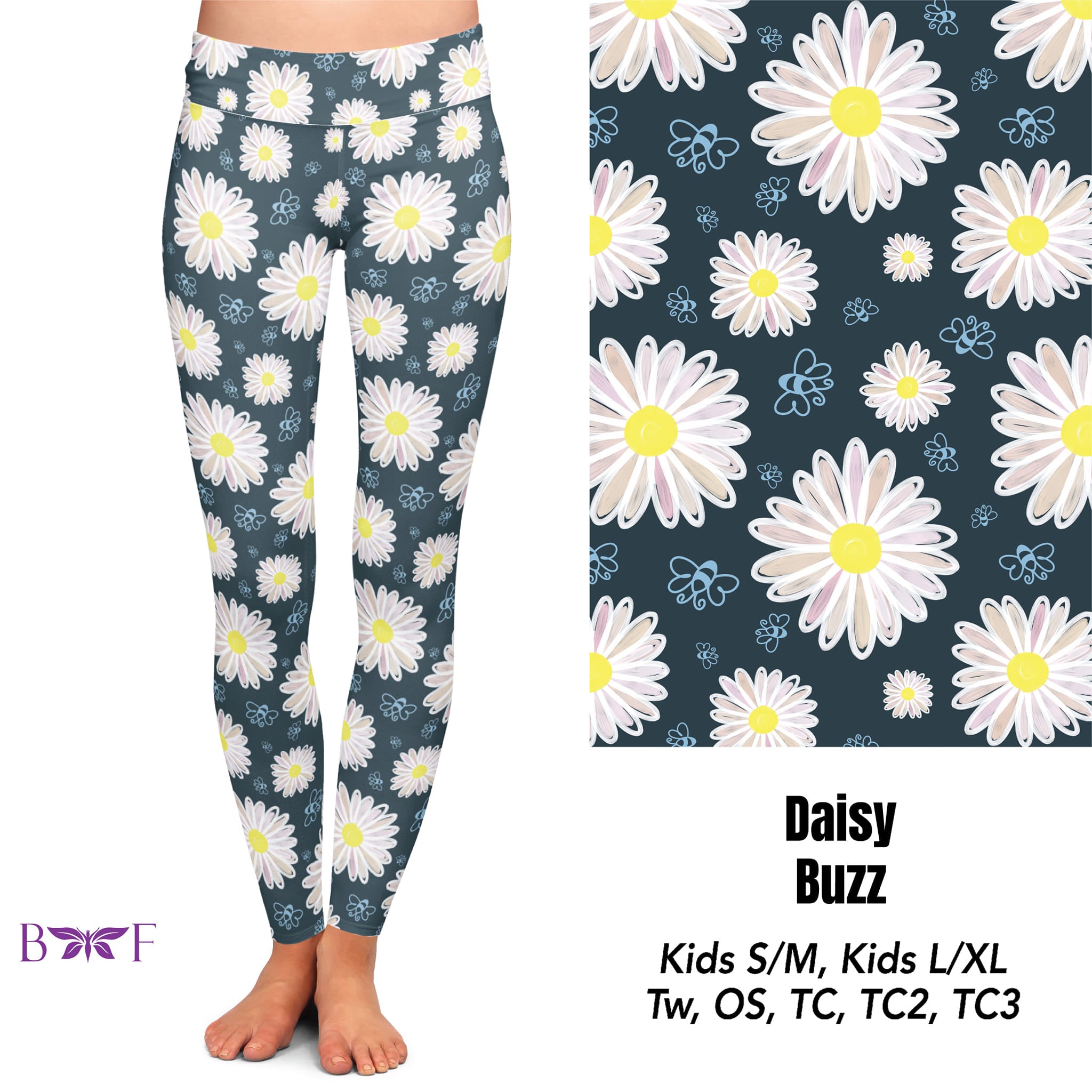 Daisy Buzz Capris and shorts
