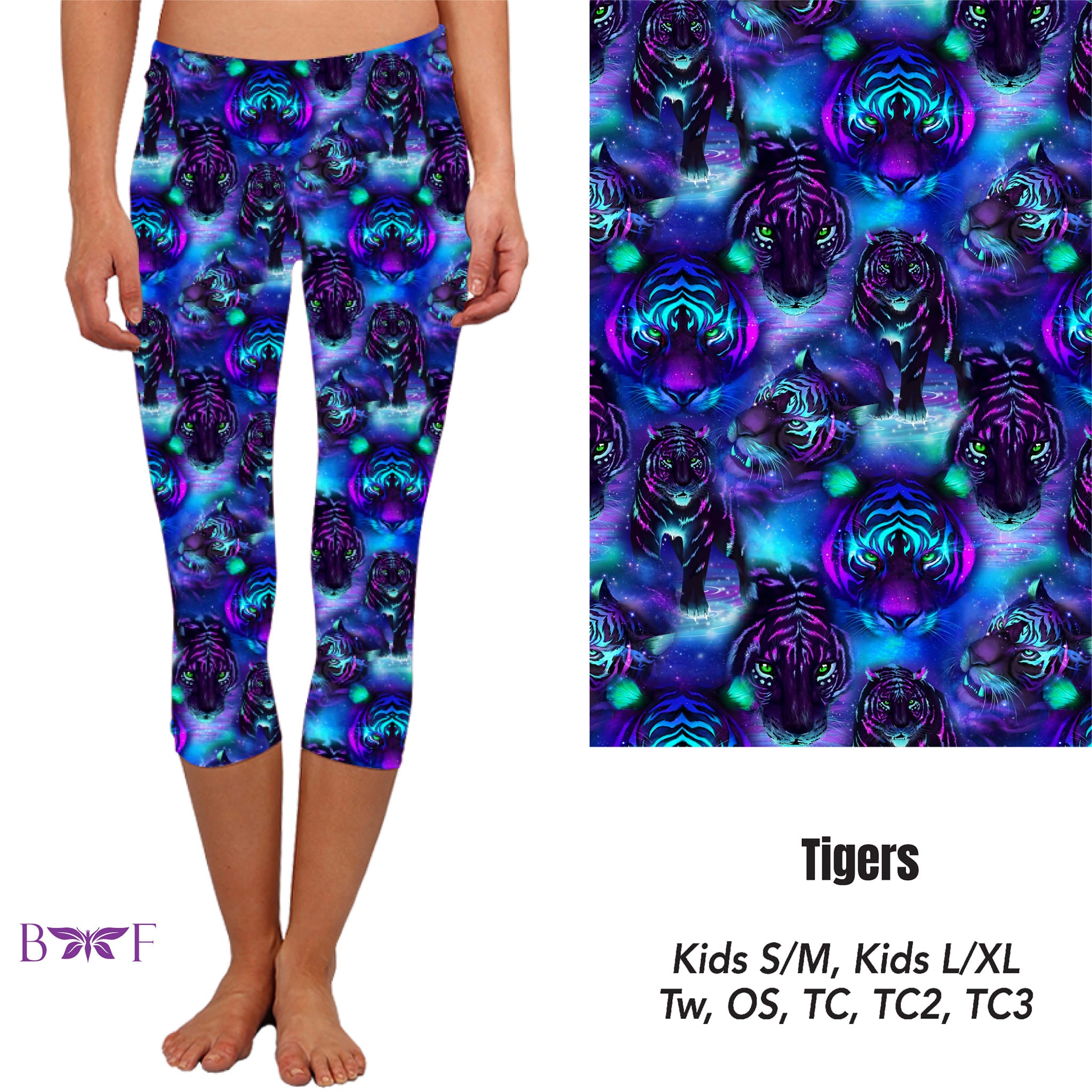 Tigers Leggings and Capris