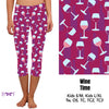 Wine Time Leggings, Capris