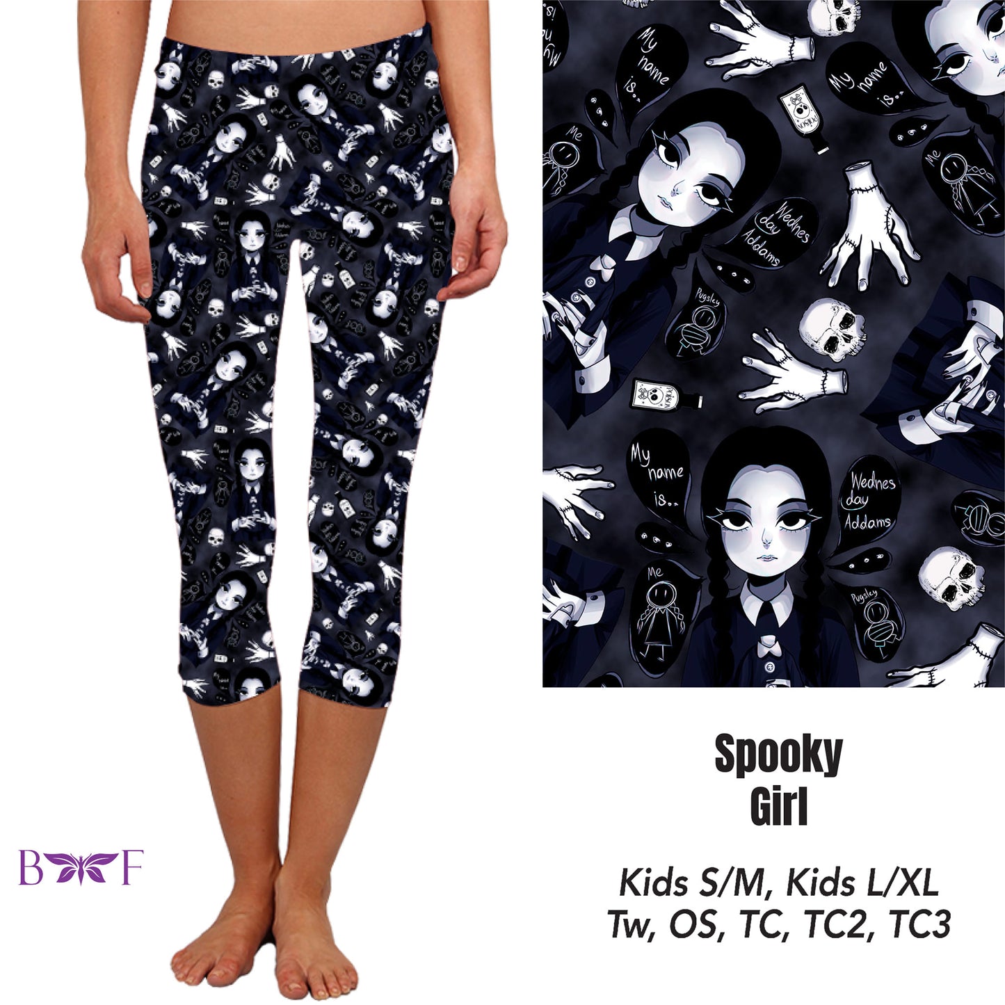 Spooky Girl Leggings with pockets