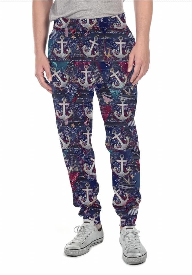 Anchor leggings, capris, lounge pants, and joggers with pockets