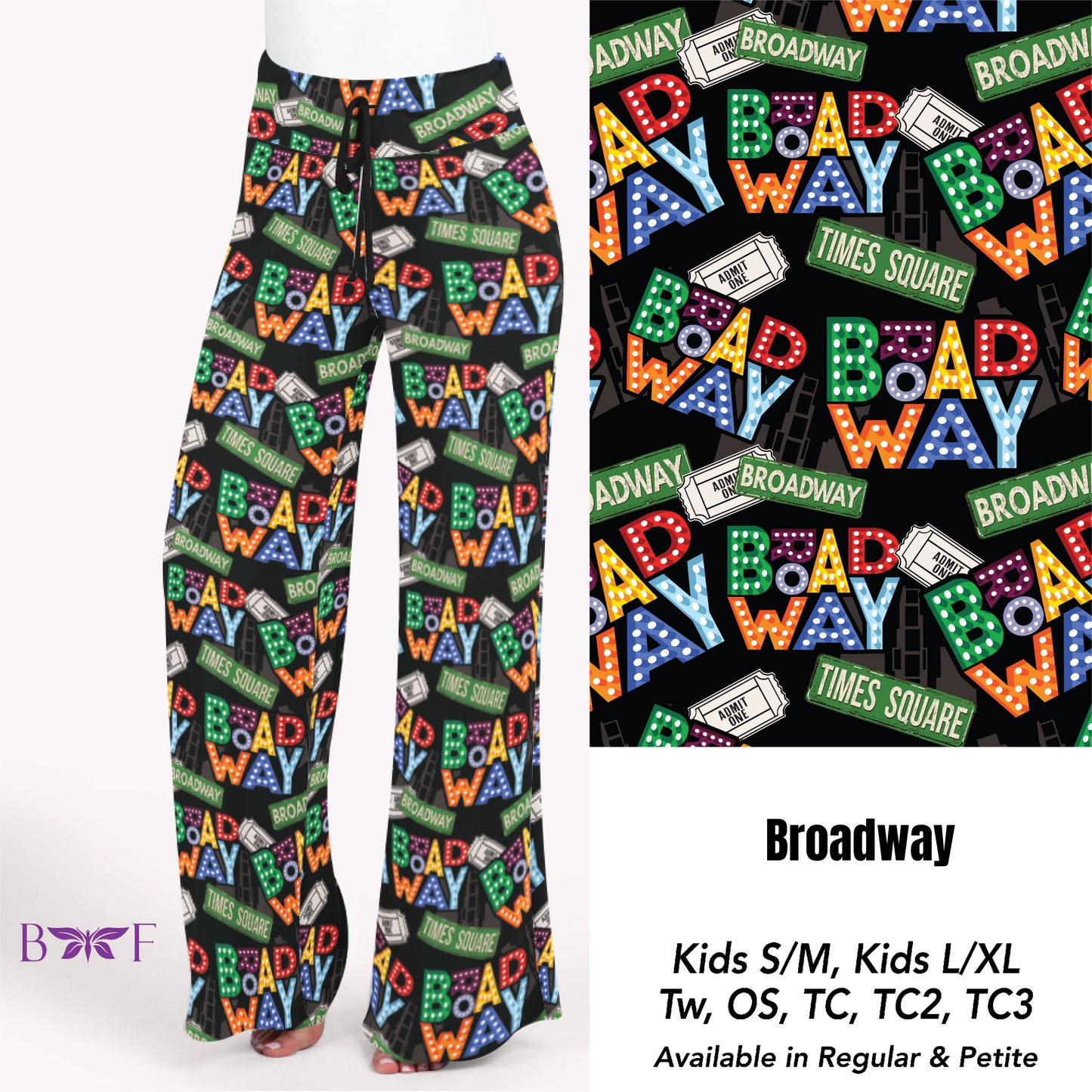 Broadway Leggings and  Capris with pockets