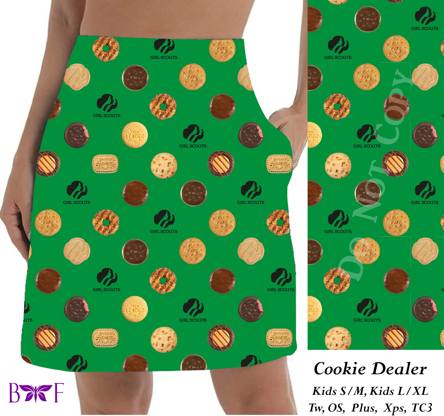 Cookie Dealer Skort