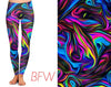 Color Arousal w/pockets capri and leggings