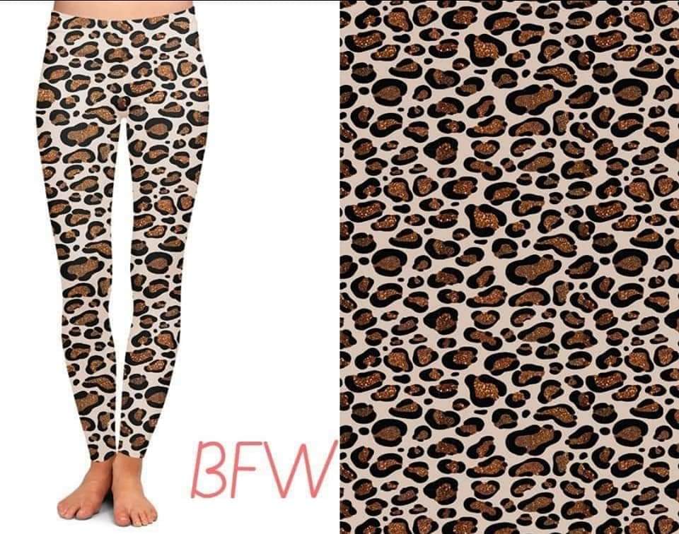 Leopard Love Capris with pockets