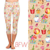 Load image into Gallery viewer, Beach Gnome with pockets leggings/capris/shorts