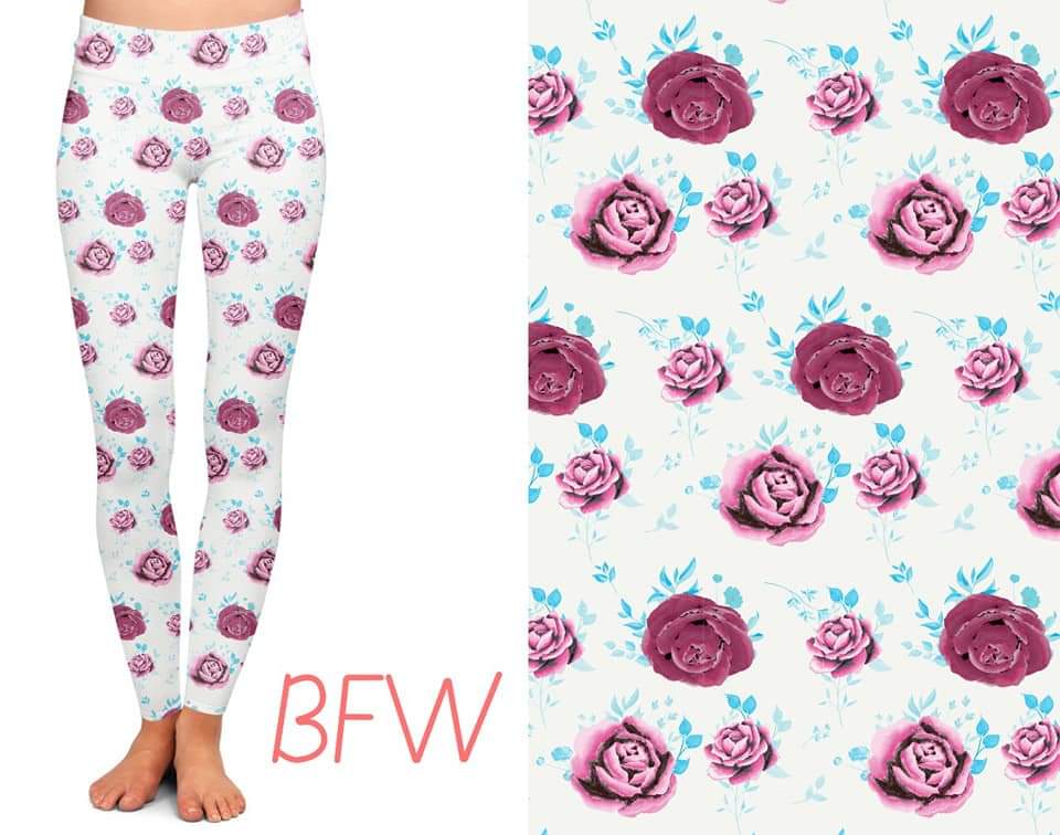 Floral Escapes legging with pockets