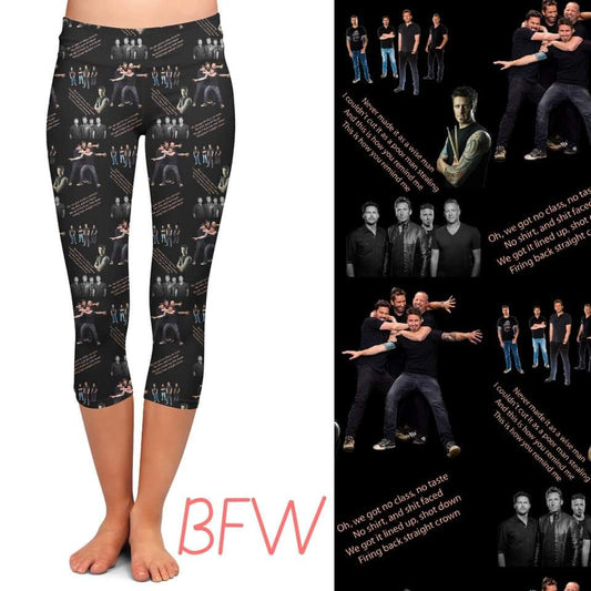 Nickleback leggings and capris with pockets