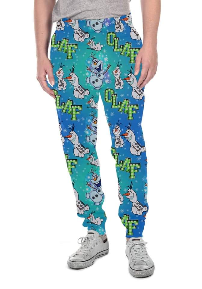 Snowman leggings and joggers