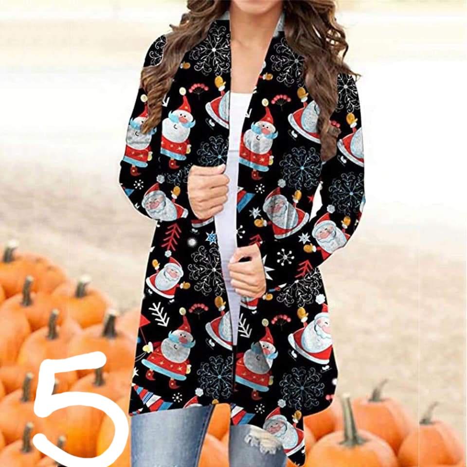 Lightweight holiday cardigans
