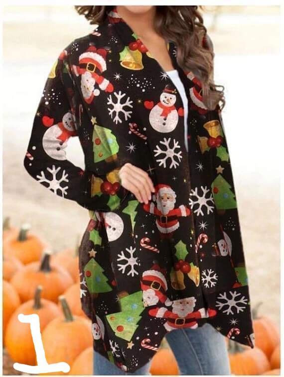 Lightweight holiday cardigans