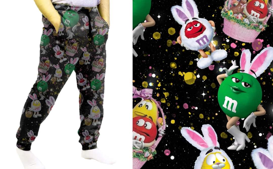 Sweet Easter leggings capris joggers and loungers kids and adults