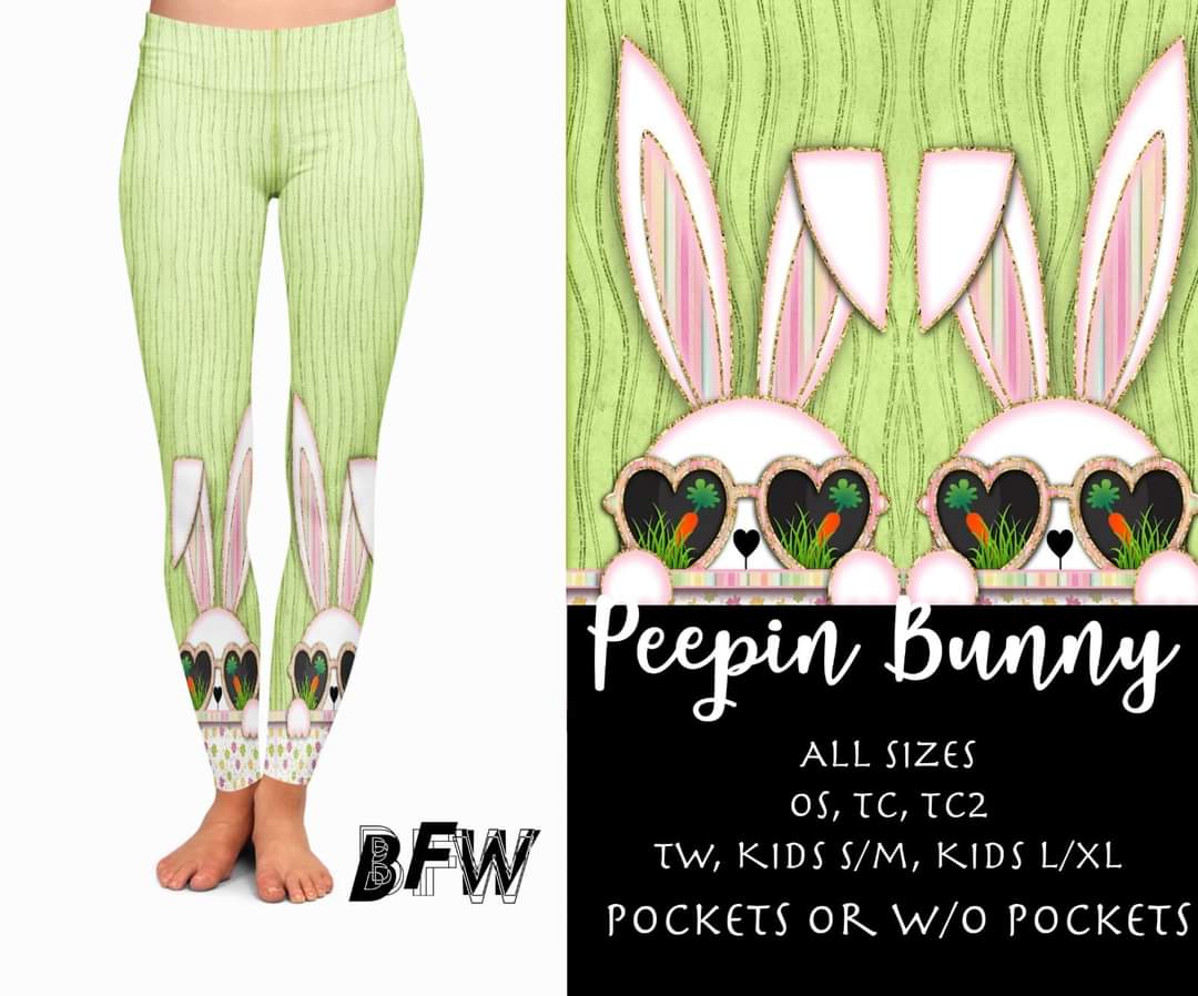 Peepin Bunnie leggings, capris, loungers and kids leggings