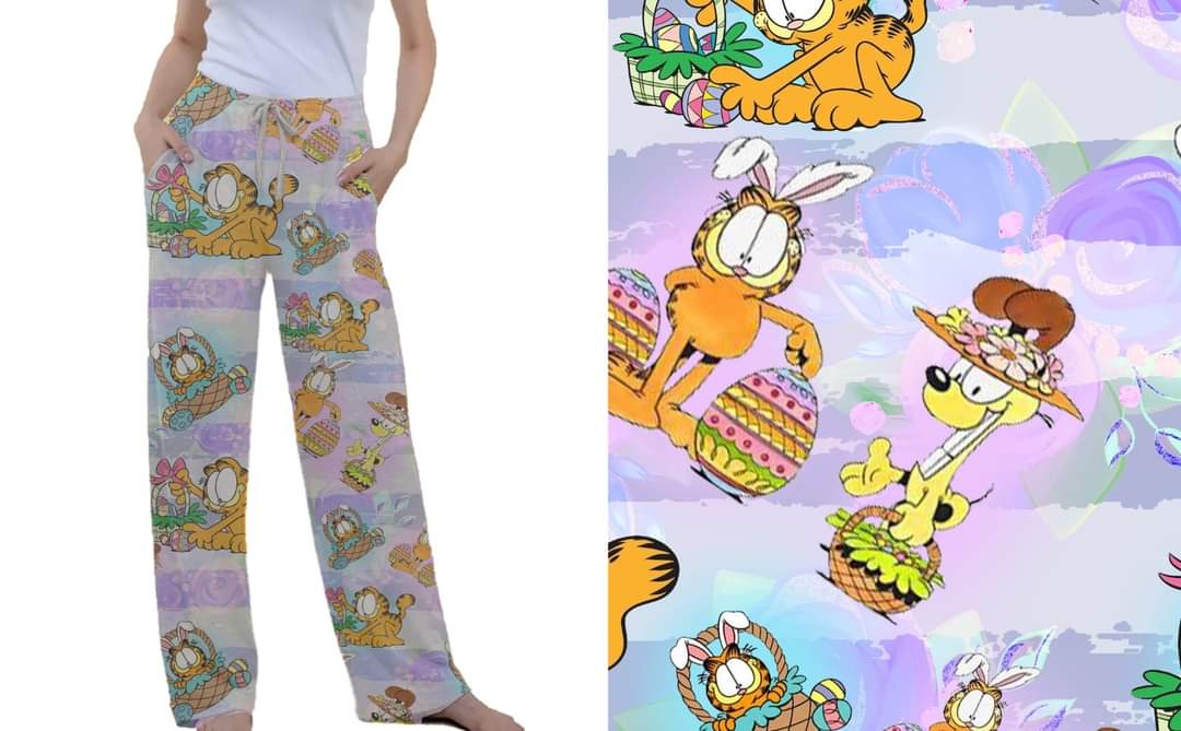 Holiday Cat leggings capris joggers and loungers