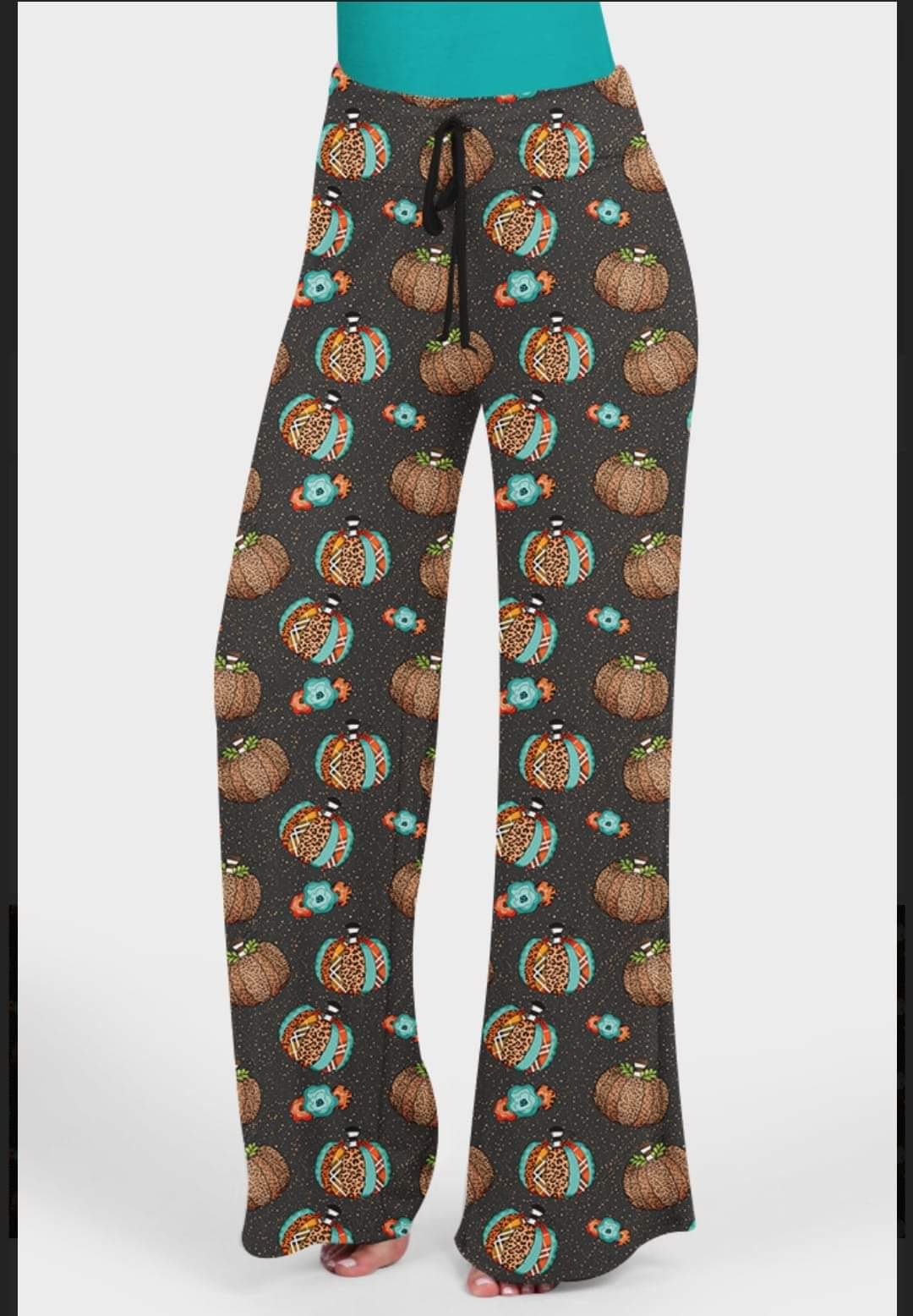 Pumpkin Chic Leggings with pockets