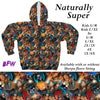 Load image into Gallery viewer, Naturally Super zip up hoodie with sherpa fleece lining