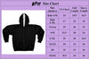 Lost boys zip up hoodie with or without sherpa fleece lining