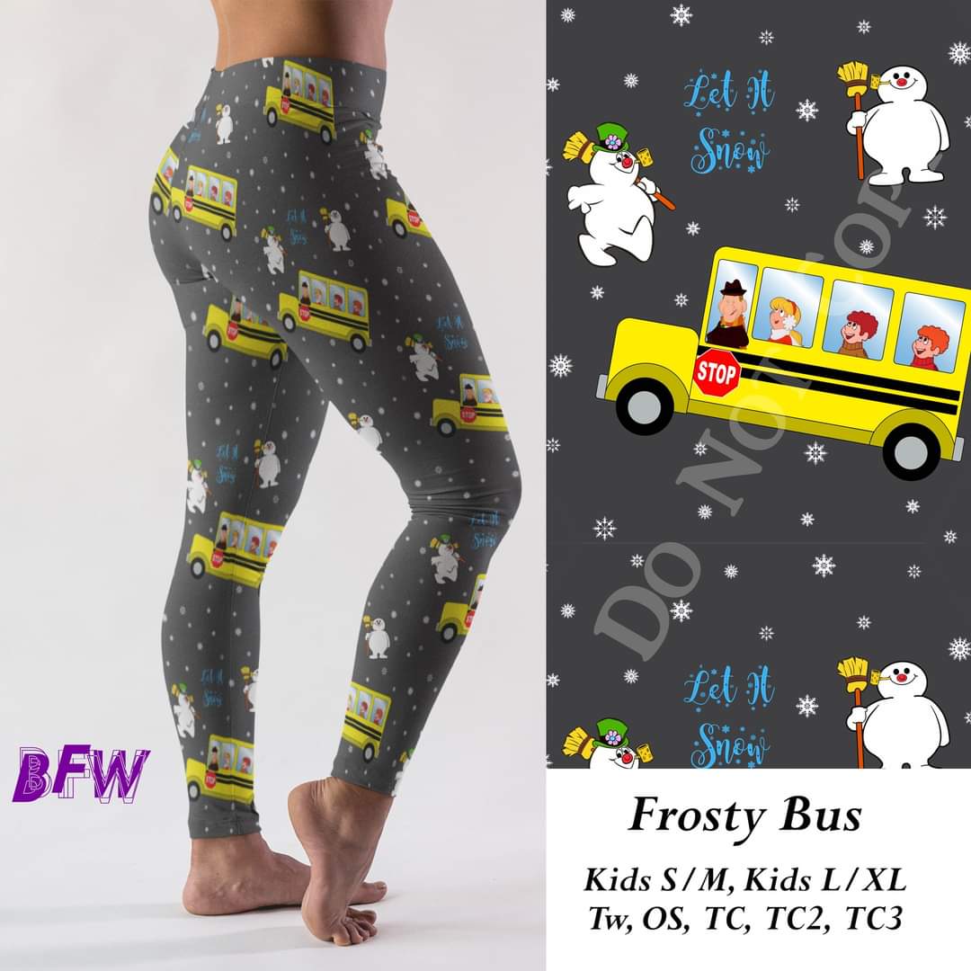 Frosty bus leggings, loungers and joggers