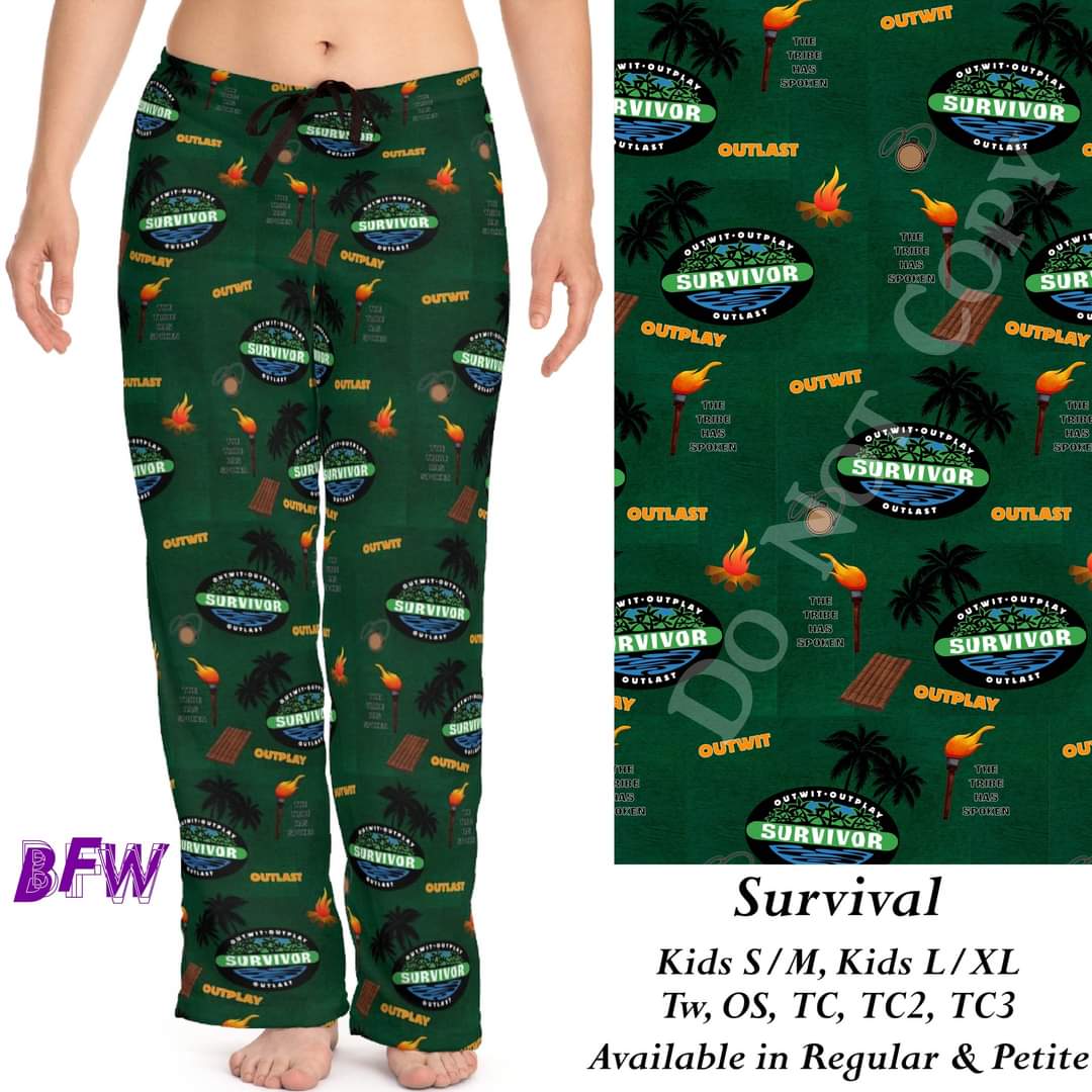 Survivor Leggings, and unisex lounger