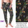 Christmas Candy leggings, Capris, joggers and loungers