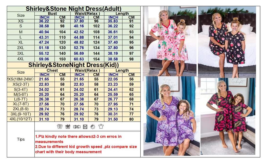 Lips adult nightgowns