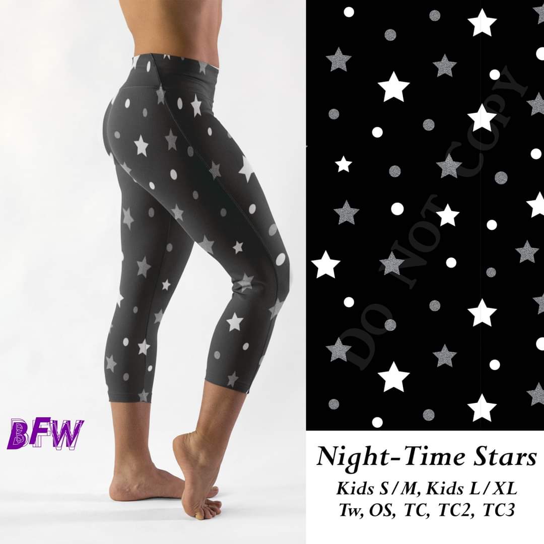 Night-time Stars leggings, Full length loungers and joggers