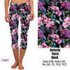 Load image into Gallery viewer, Hummingbird Floral Black shorts with pockets