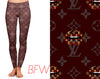 Load image into Gallery viewer, Brown Designer Leggings and Capris with pockets