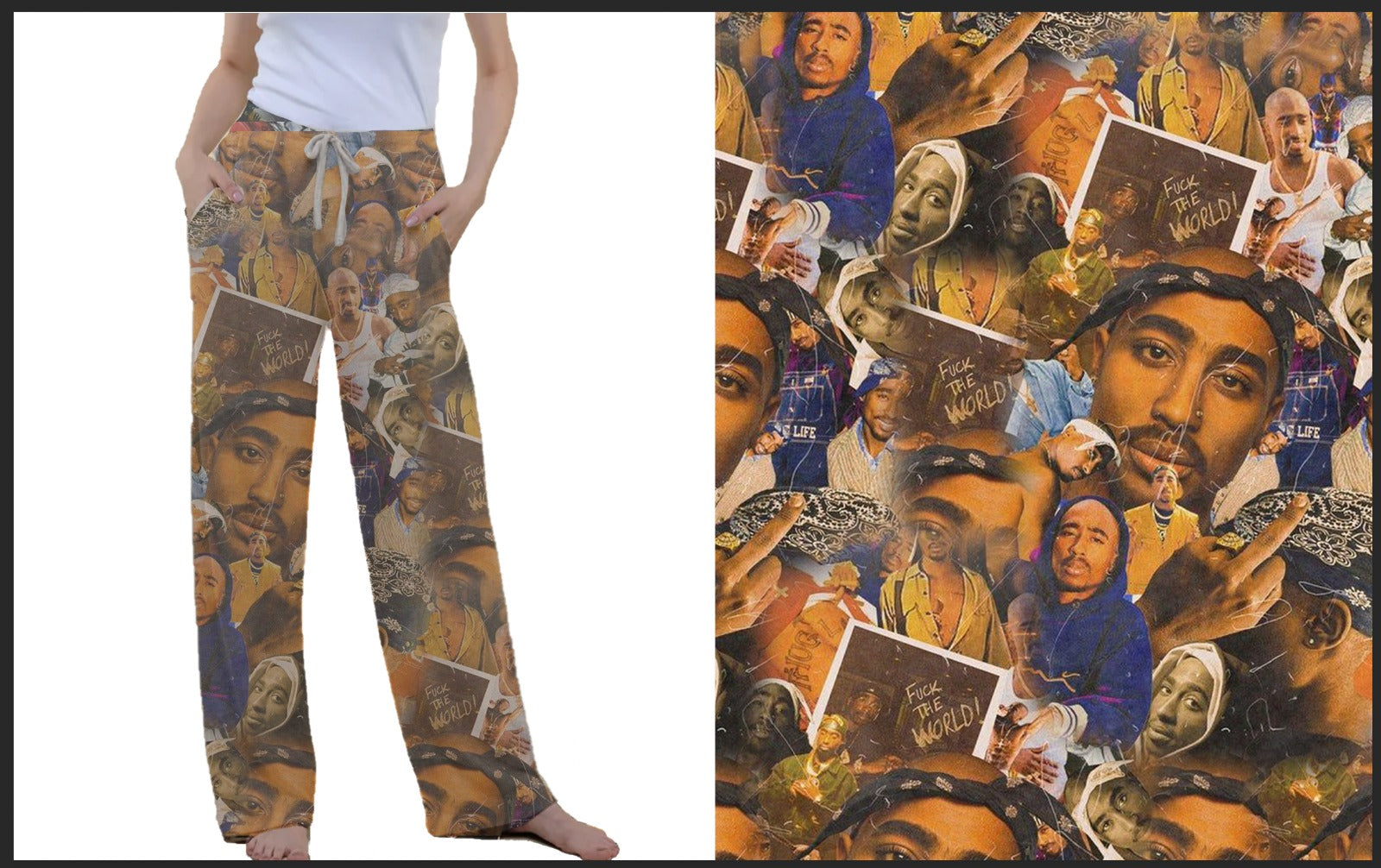 Tupac leggings, Lounge Pants and Joggers