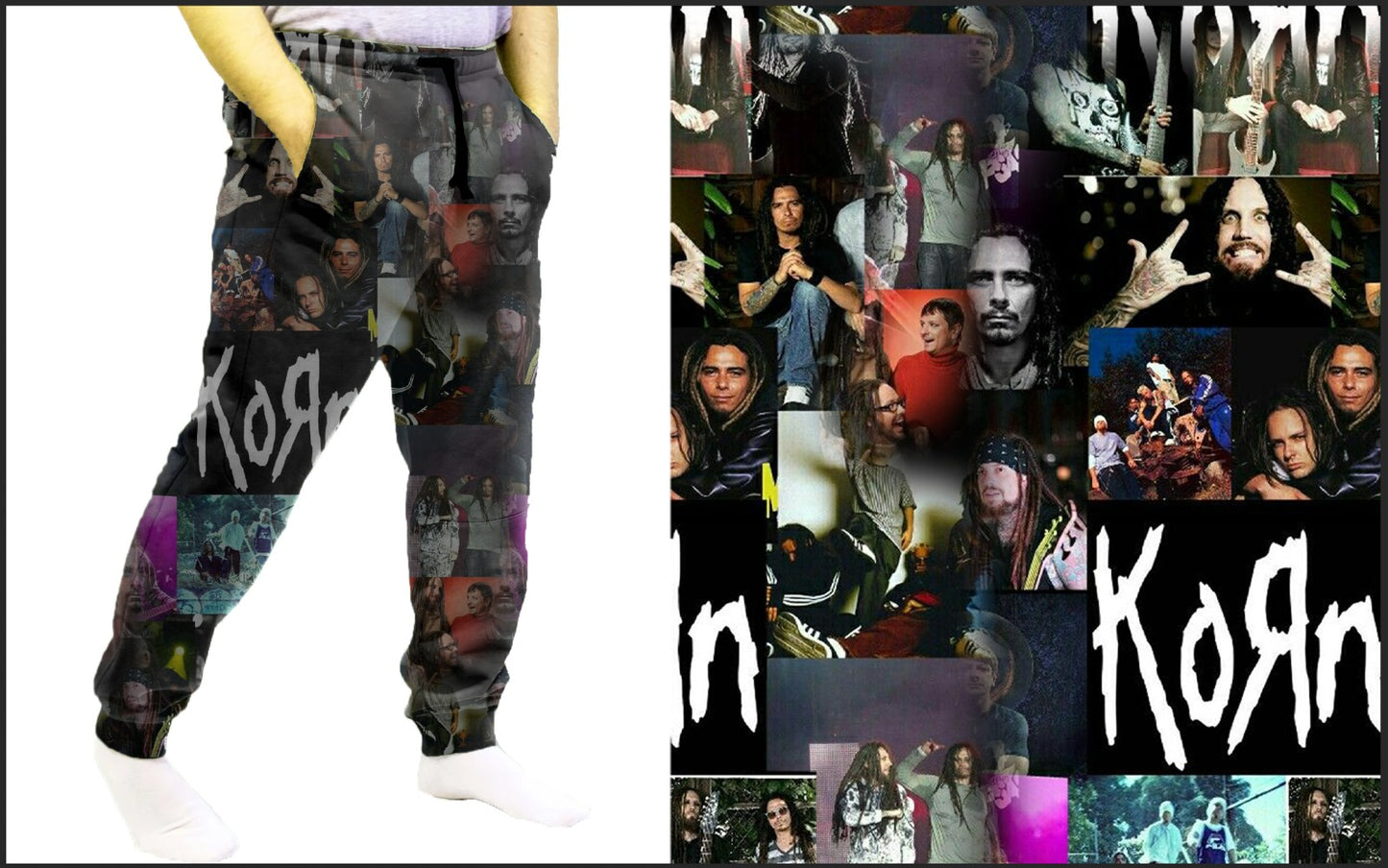 Korn leggings, Loungers, Joggers and 7" jogger shorts