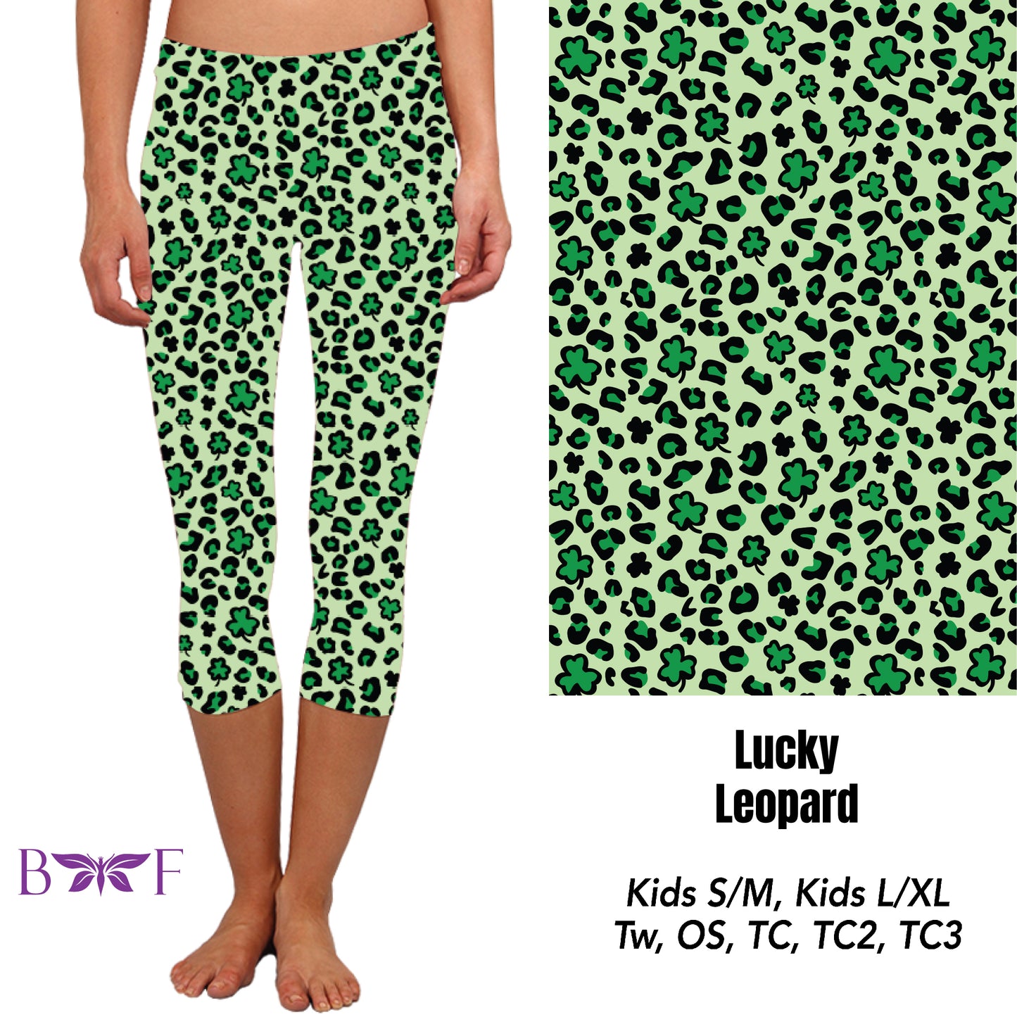 Lucky Leopard capris